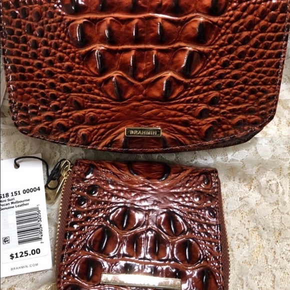 $FIRM$ NWT 2 pcs PECAN PECAN LIL BELT BAG & wallet - Picture 9 of 10